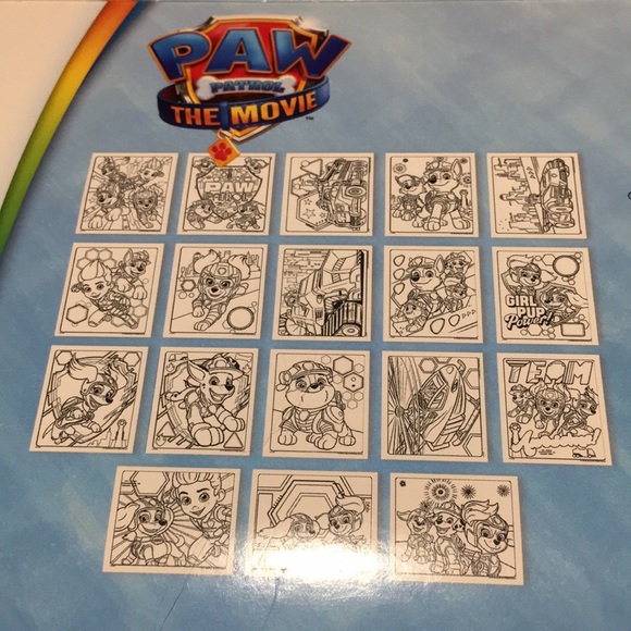 Paw patrol Color Wonder mess free Coloring & Marker set & Matching Stationary - Picture 3 of 5